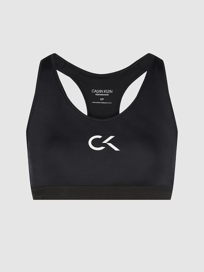 Calvin Klein Ruhák HU242968 | Calvin Klein High Impact Női Sportmelltartó Fekete